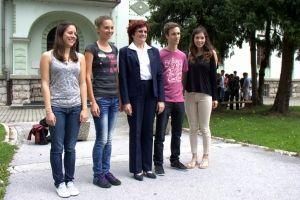 Slavnostni sprejem maturantov generacije 2014 in njihovih staršev
